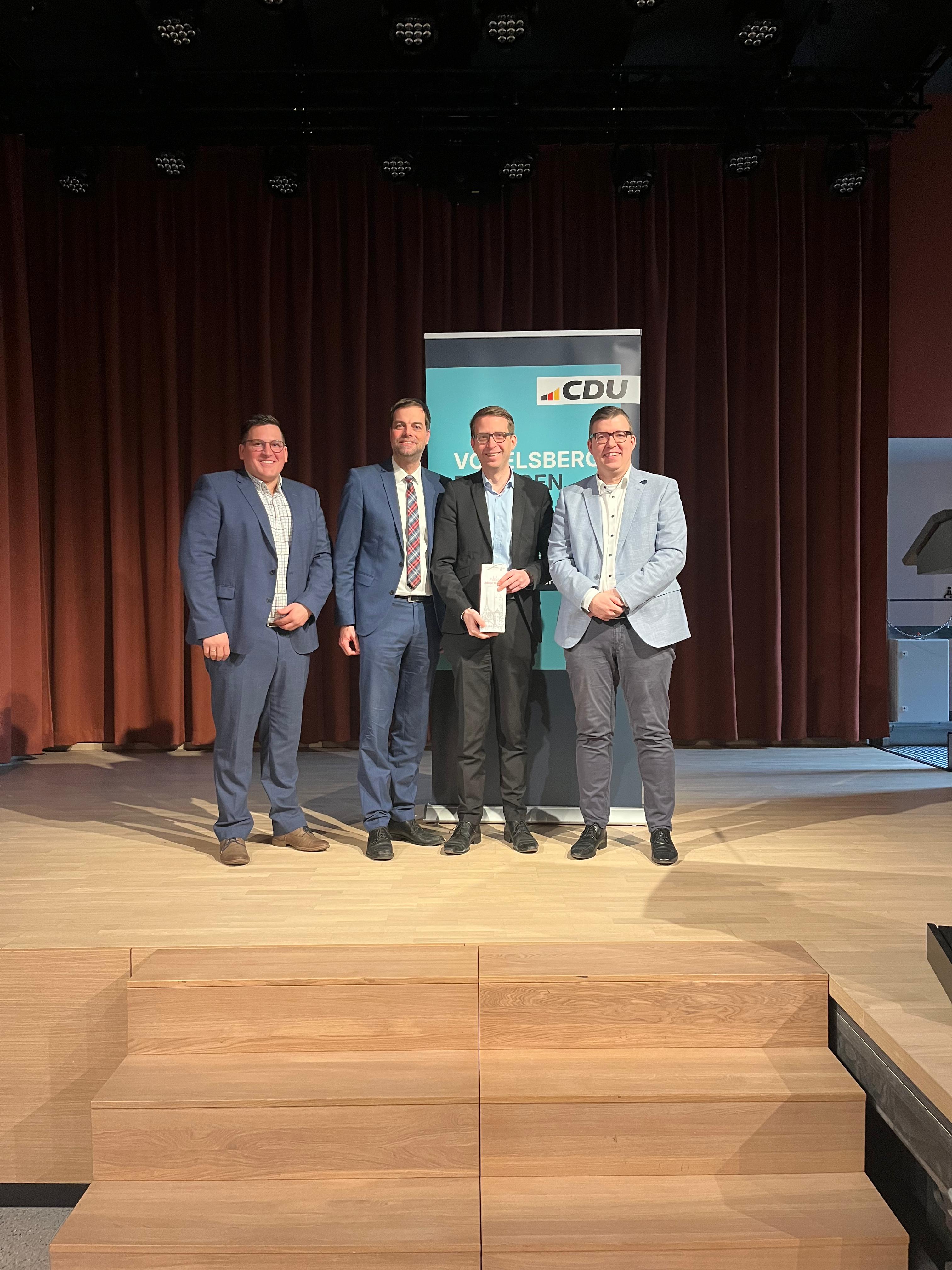 Michael Ruhl mit der CDU Schlitz