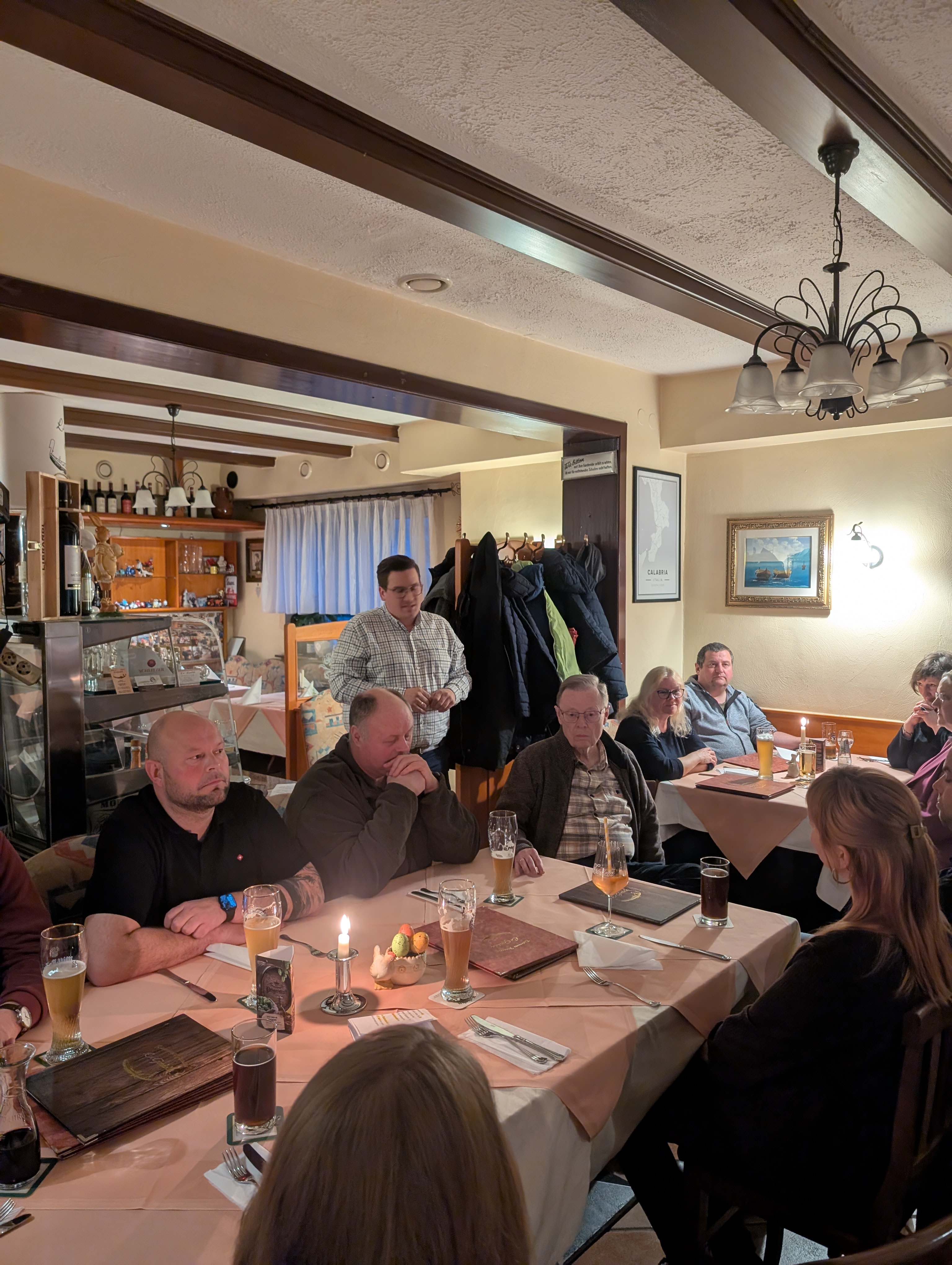 Marius Kokel bei seiner Dankesrede