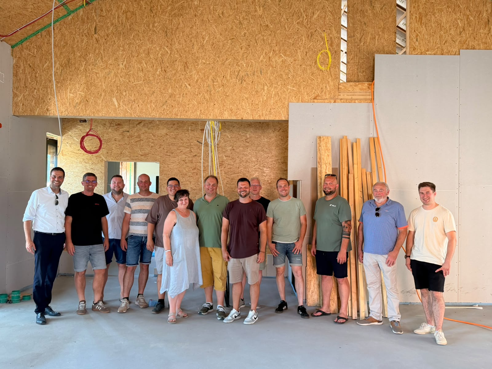 Die Fraktion im Gespr�ch mit Tim Dittrich